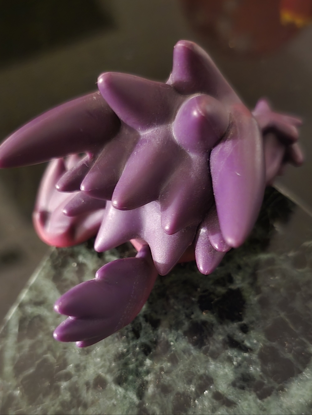 TOMY Discontinued RARE Mega Gengar Figure ADJUSTABLE RIGHT ARM 1.5"H - Picture 3 of 6